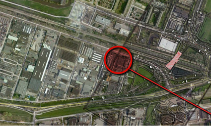 Situatie BC Vlaardingen